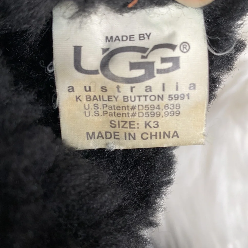 bot UGG australia K BAILEY BUTTON 5991 #k3